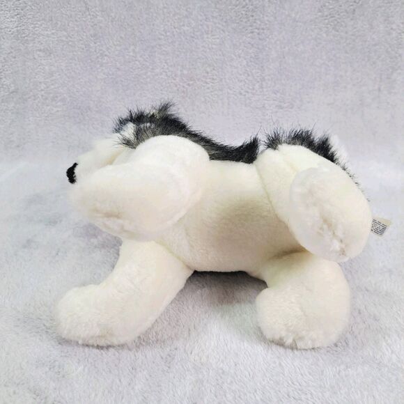 Plush Husky Wolf Sled Dog 9" Stuffed Animal Toy Blue Eyes Alaska BJ Toys - Picture 7 of 11